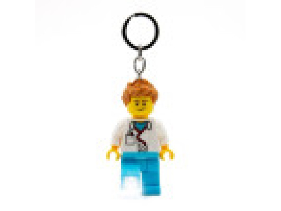 Male Doctor Key Chain Light